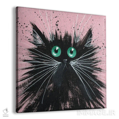 تابلو دکوراتیو پوکا اثر کیم هاسکینز - نمای پرسپکتیو محصول