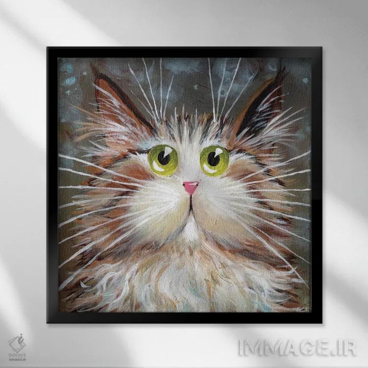 تابلو دکوراتیو امید اثر کیم هاسکینز - نمای قابدار مشکی