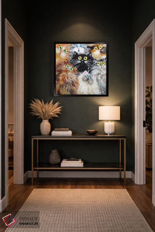 تابلو دکوراتیو مینی سون اثر کیم هاسکینز - D4B