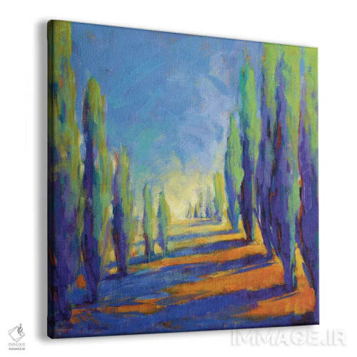 تابلو دکوراتیو رنگ های تابستان ۸ اثر کانی کیم - نمای پرسپکتیو محصول