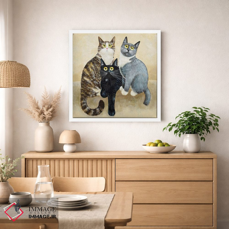 تابلو دکوراتیو میا آیریس پارسلی اثر کیم هاسکینز - D1W