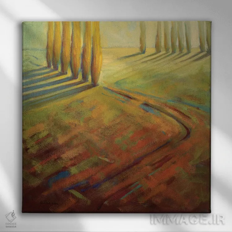 تابلو دکوراتیو سینا اثر کانی کیم - نمای روبهرو روی دیوار