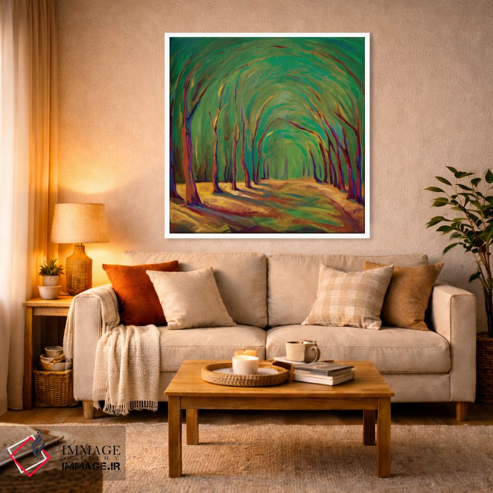 تابلو دکوراتیو جای مخفی ما اثر کانی کیم - D2W