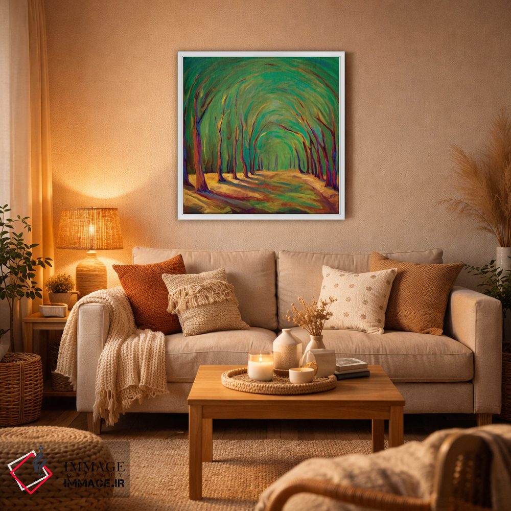 تابلو دکوراتیو جای مخفی ما اثر کانی کیم - D5W