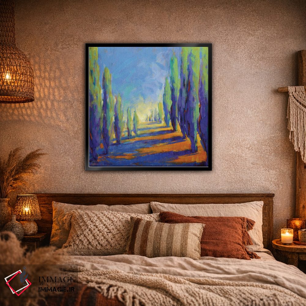 تابلو دکوراتیو رنگ های تابستان ۸ اثر کانی کیم - D2B