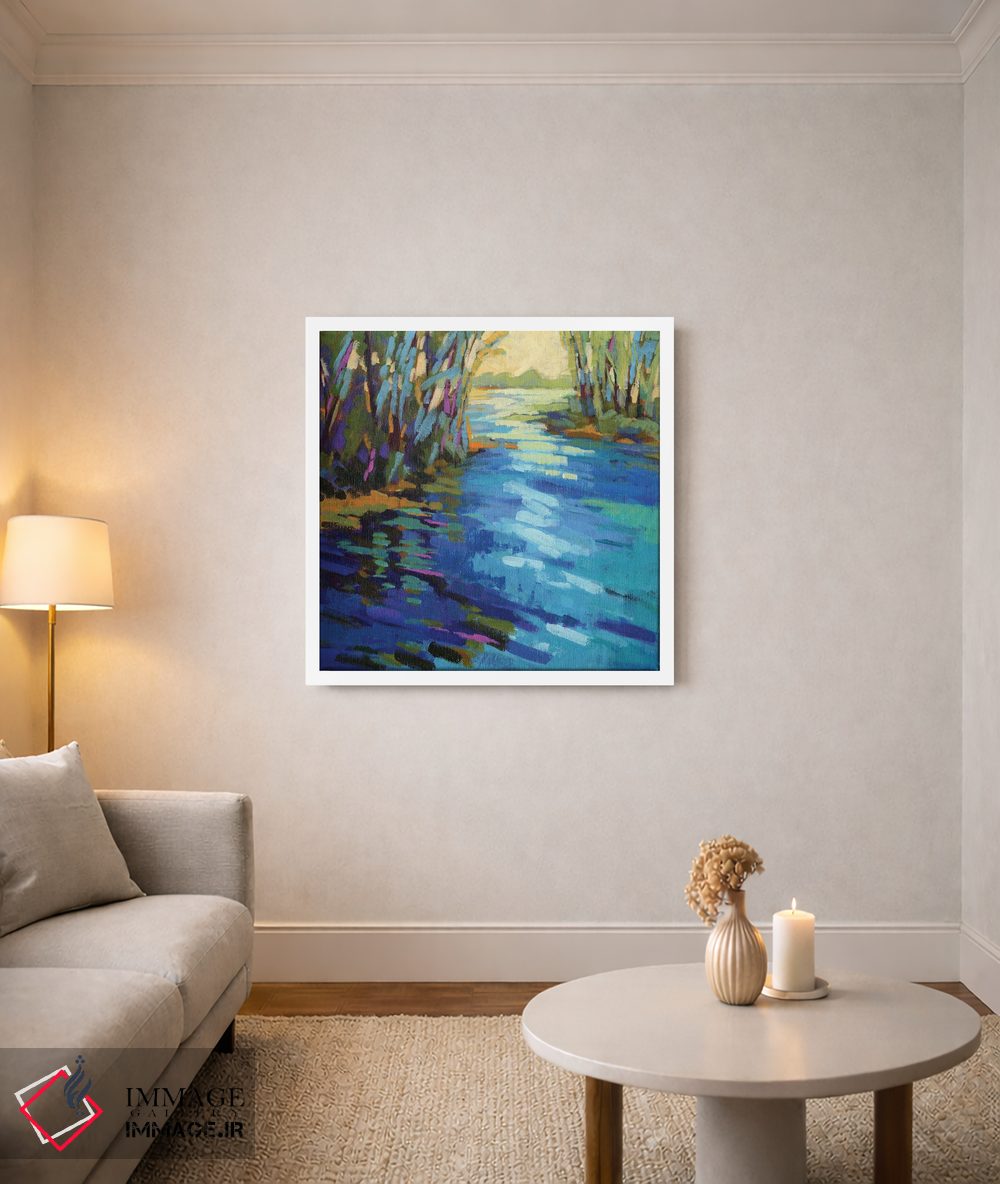 تابلو دکوراتیو رنگ های تابستان ۹ اثر کانی کیم - D2W