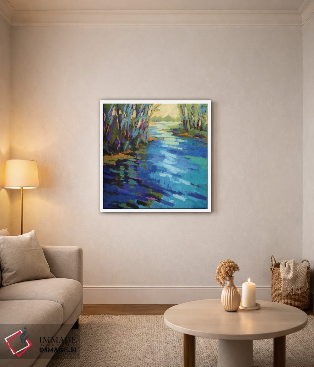 تابلو دکوراتیو رنگ های تابستان ۹ اثر کانی کیم - D3W