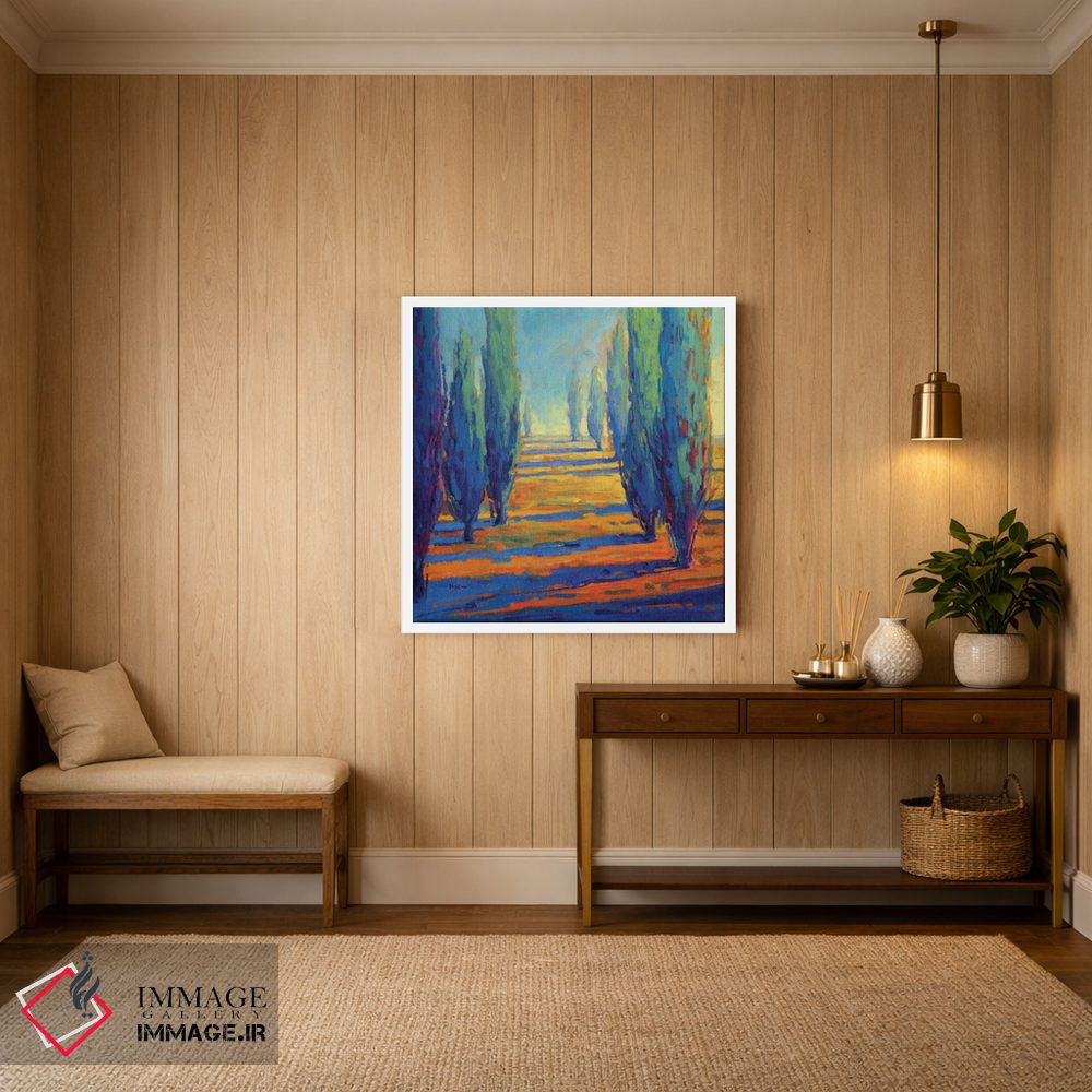 تابلو دکوراتیو رضایت اثر کانی کیم - D2W