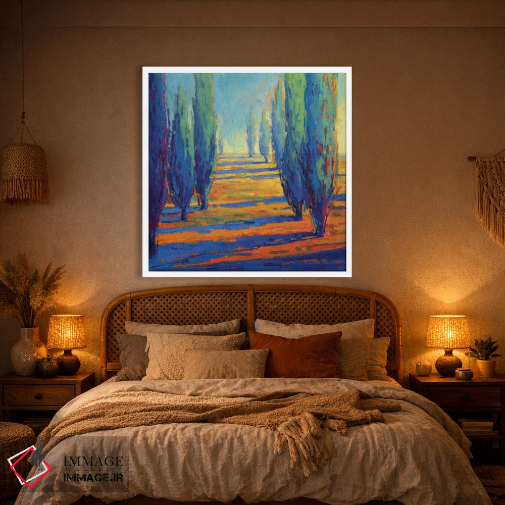 تابلو دکوراتیو رضایت اثر کانی کیم - D1W