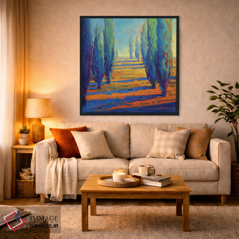 تابلو دکوراتیو رضایت اثر کانی کیم - D3B