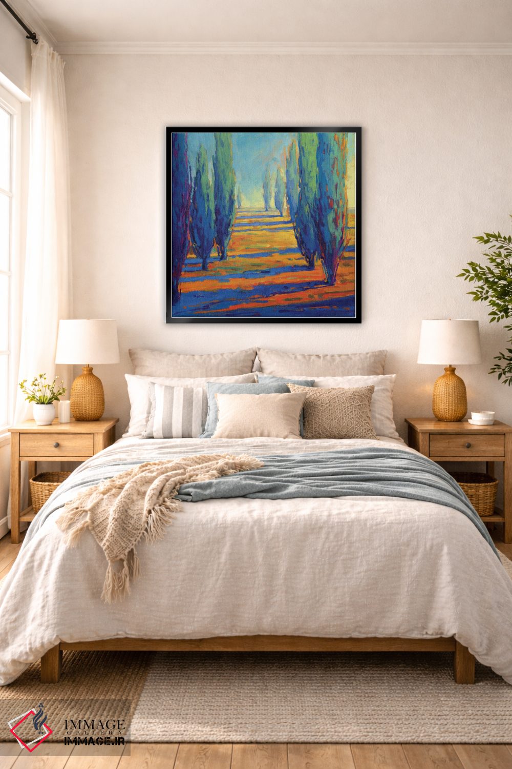 تابلو دکوراتیو رضایت اثر کانی کیم - D6B