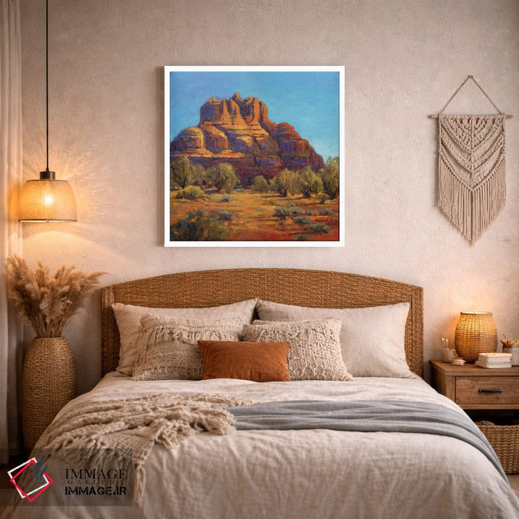 تابلو دکوراتیو صخره بل اثر کانی کیم - D3W