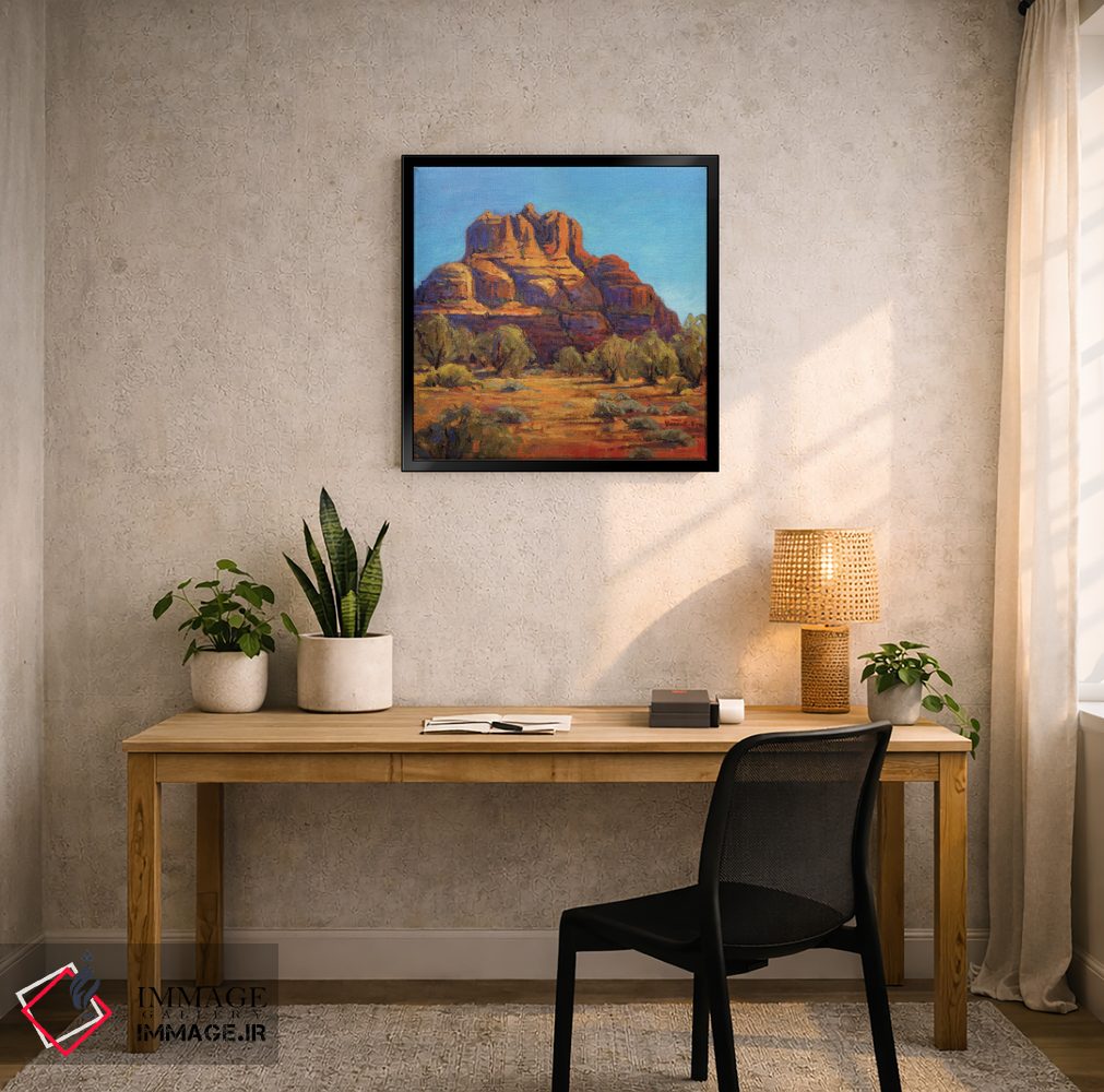 تابلو دکوراتیو صخره بل اثر کانی کیم - D6B