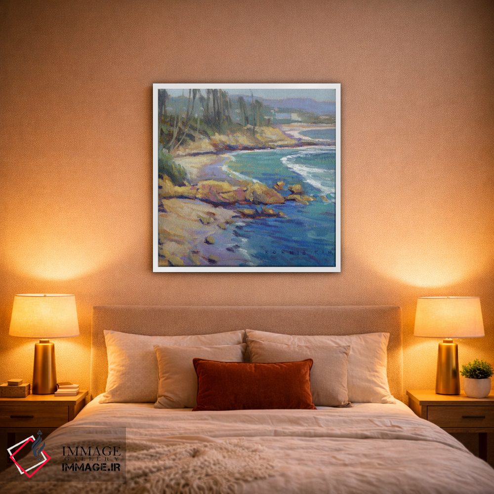 تابلو دکوراتیو رنگ های عصر اثر کانی کیم - D1W