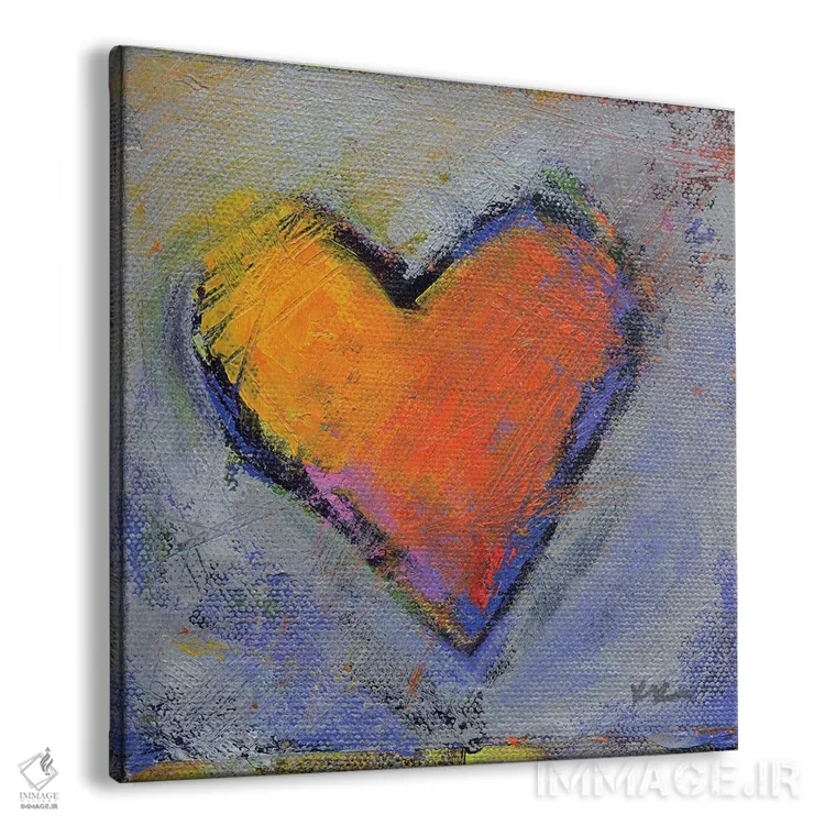 تابلو دکوراتیو عشق شش اثر کانی کیم - نمای پرسپکتیو محصول