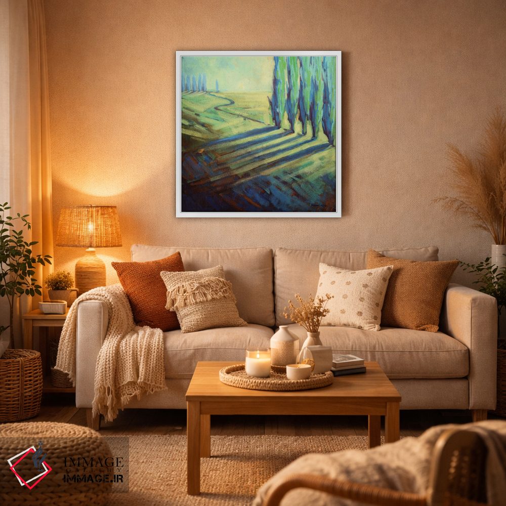 تابلو دکوراتیو آبگون اثر کانی کیم - D3W