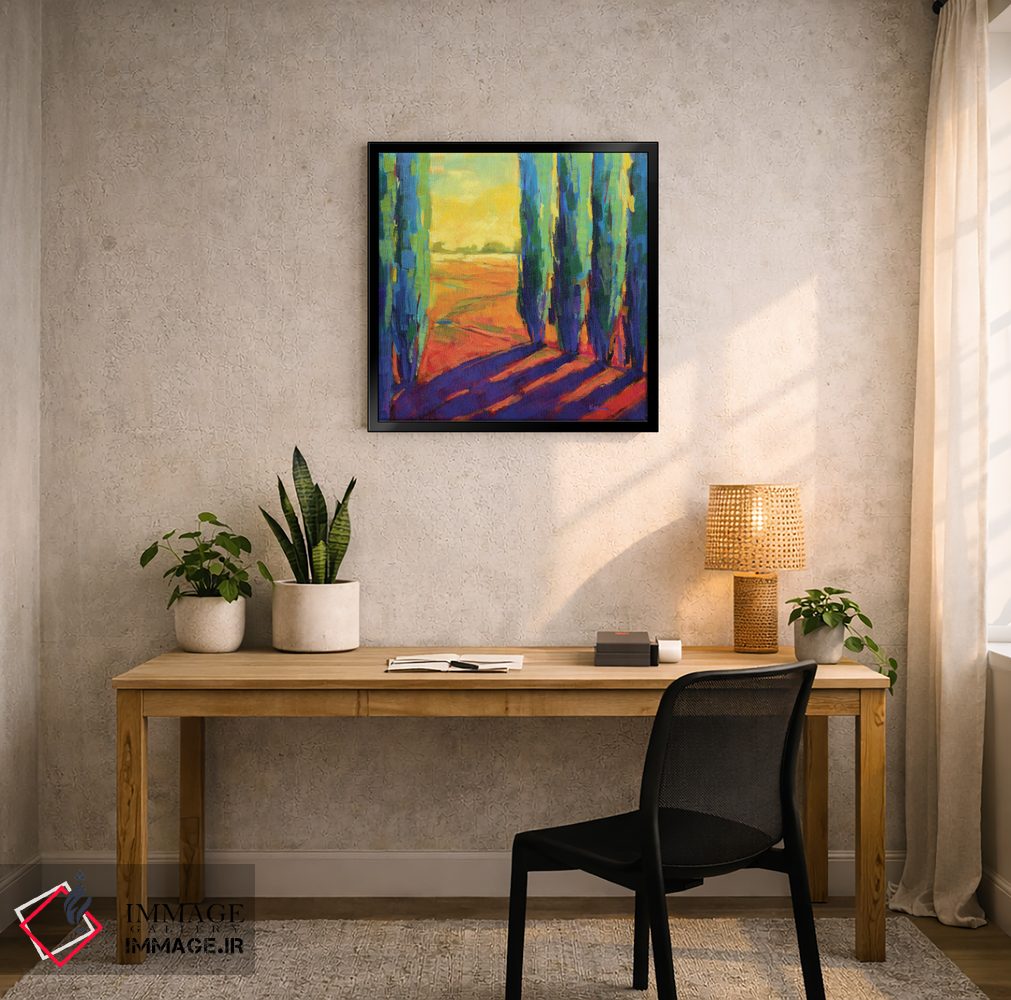 تابلو دکوراتیو رنگ های تابستان ۳ اثر کانی کیم - D6B