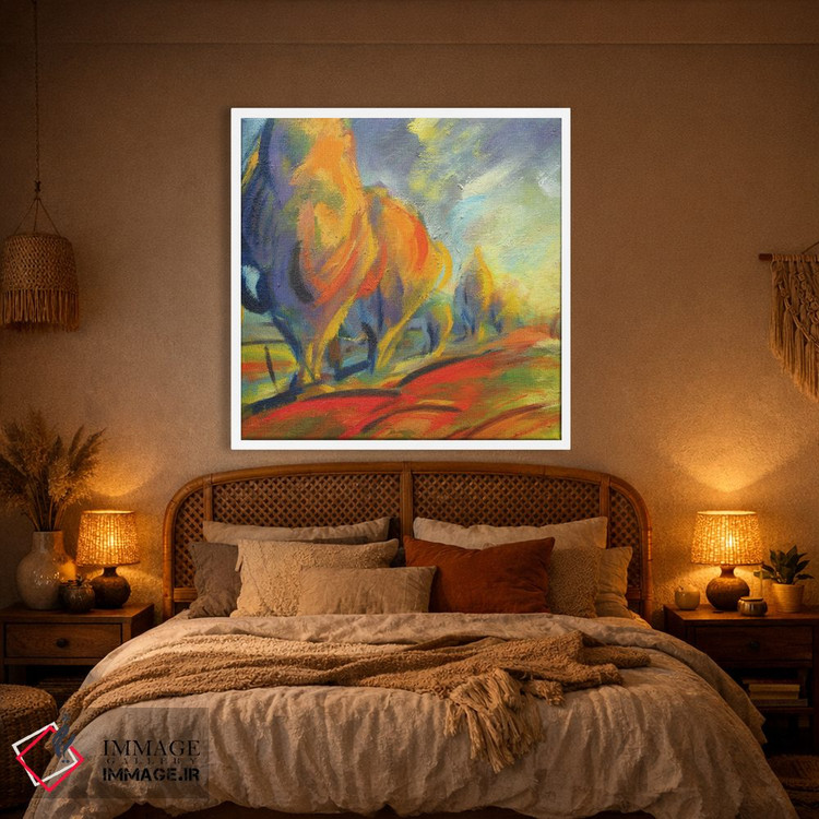 تابلو دکوراتیو شروعی تازه دو اثر کانی کیم - D1W