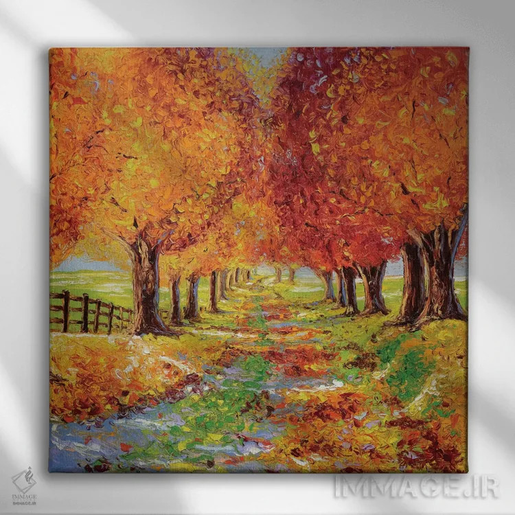 تابلو دکوراتیو بازگشت به خانه اثر کیمبرلی آدامز - نمای روبهرو روی دیوار