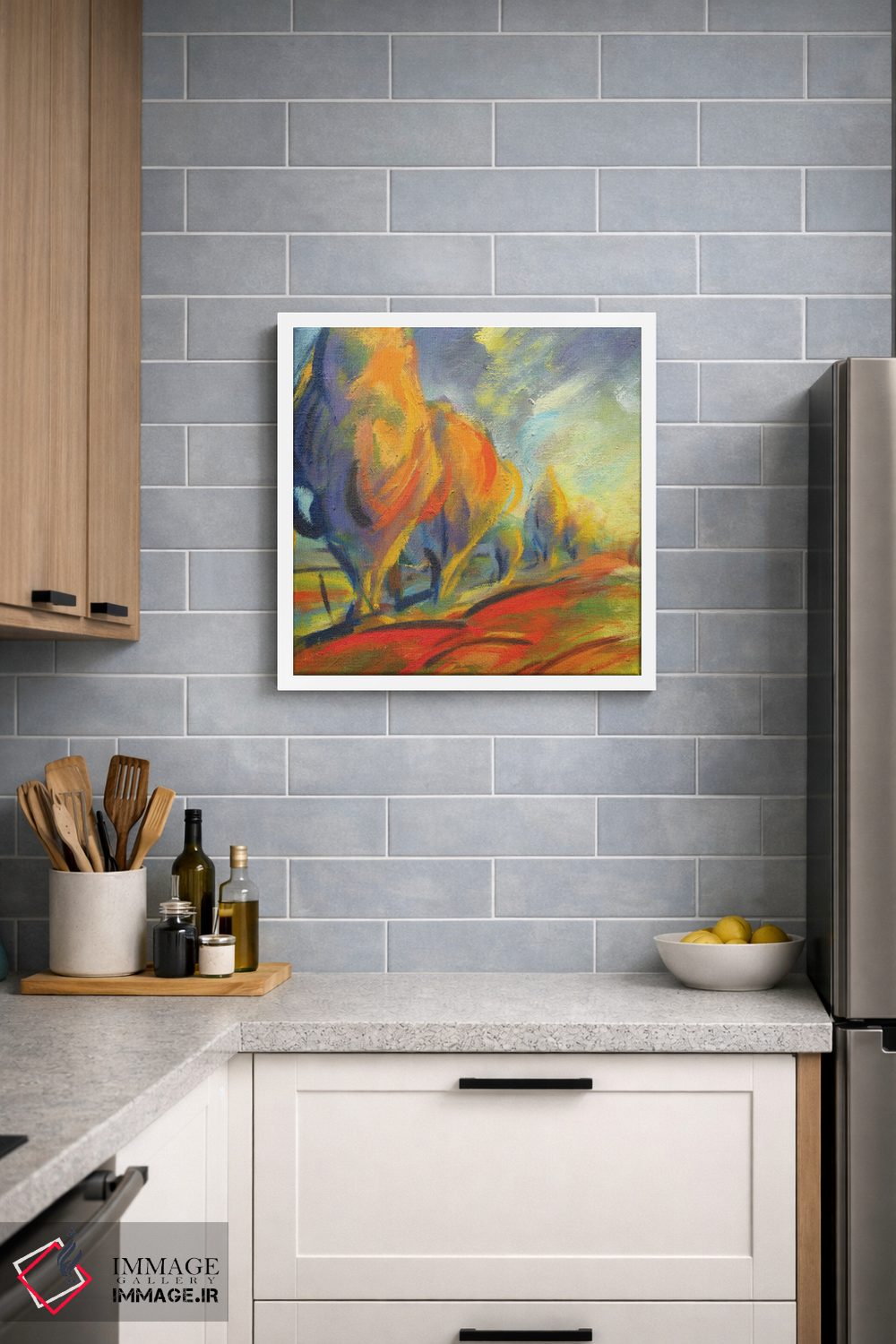 تابلو دکوراتیو شروعی تازه دو اثر کانی کیم - D2W