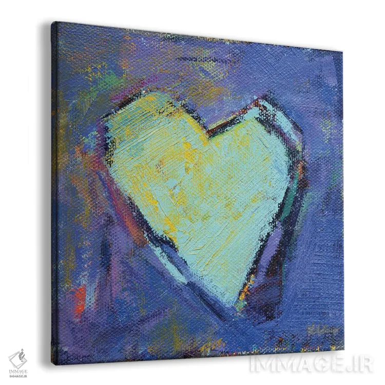 تابلو دکوراتیو عشق هفت اثر کانی کیم - نمای پرسپکتیو محصول