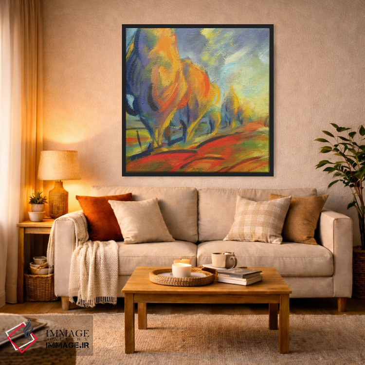 تابلو دکوراتیو شروعی تازه دو اثر کانی کیم - D4B