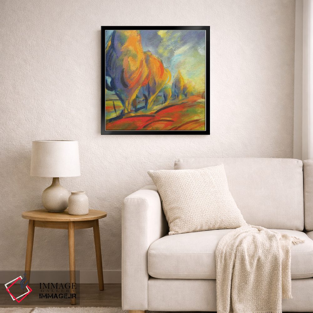 تابلو دکوراتیو شروعی تازه دو اثر کانی کیم - D6B