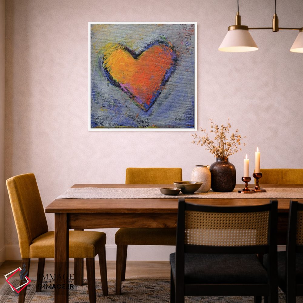 تابلو دکوراتیو عشق شش اثر کانی کیم - D4W