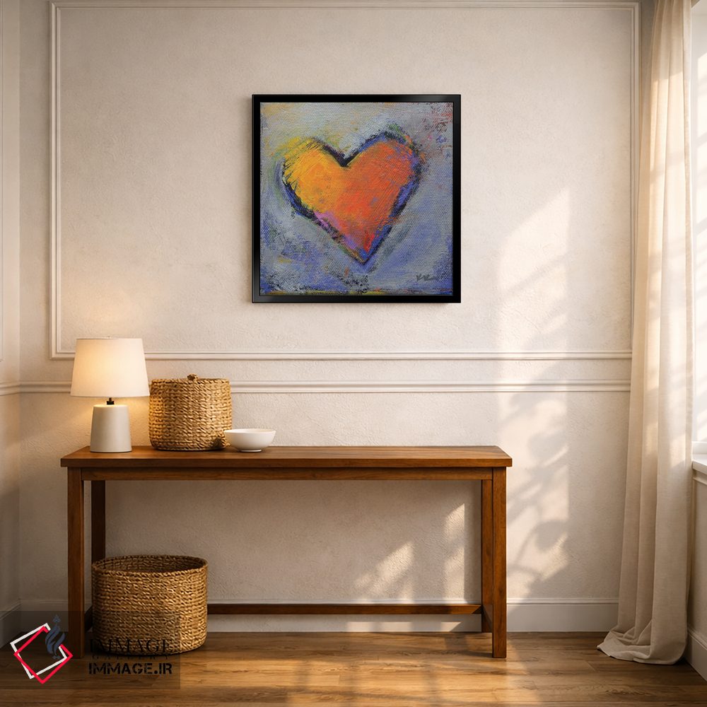 تابلو دکوراتیو عشق شش اثر کانی کیم - D6B
