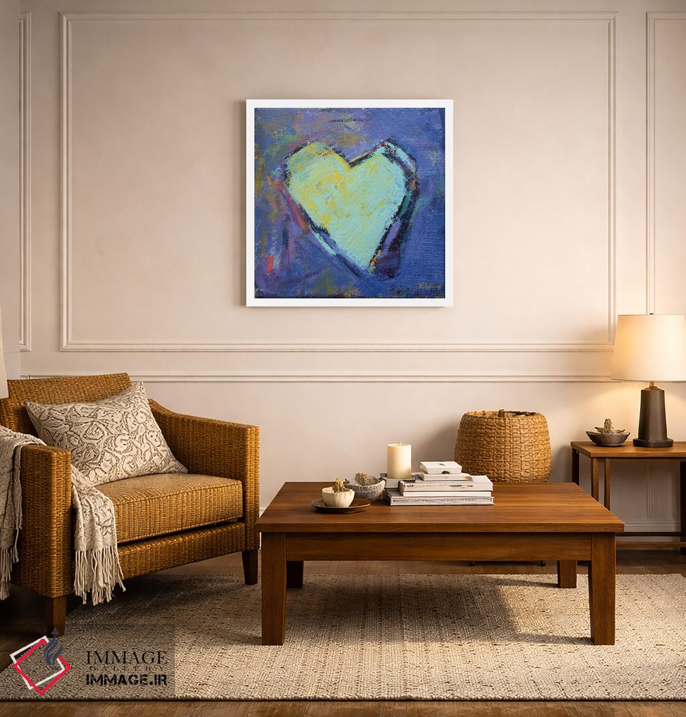 تابلو دکوراتیو عشق هفت اثر کانی کیم - D5W