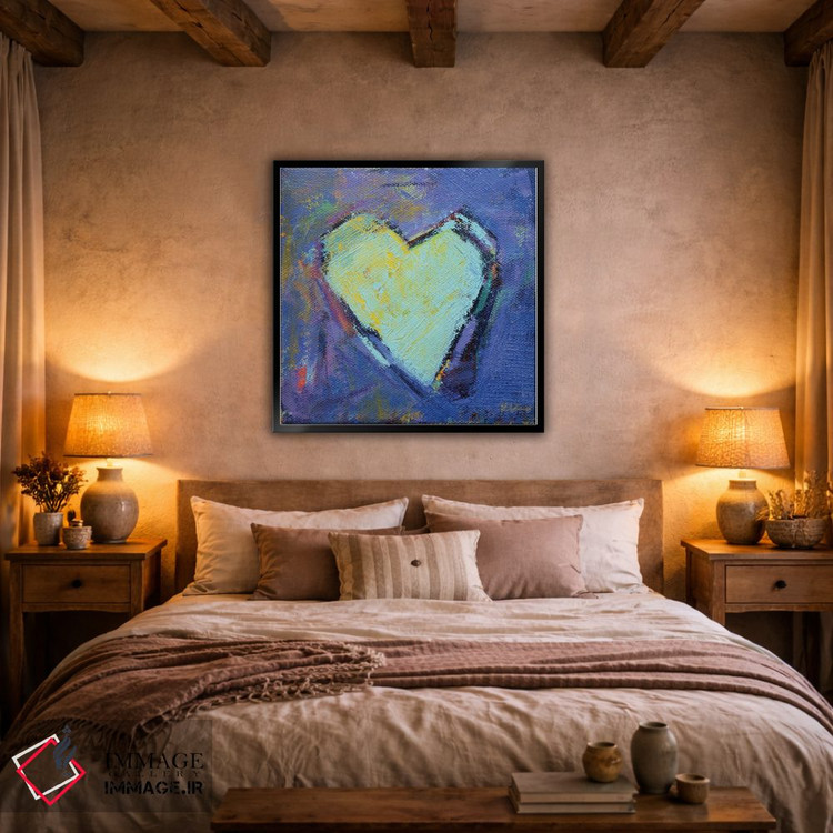 تابلو دکوراتیو عشق هفت اثر کانی کیم - D4B
