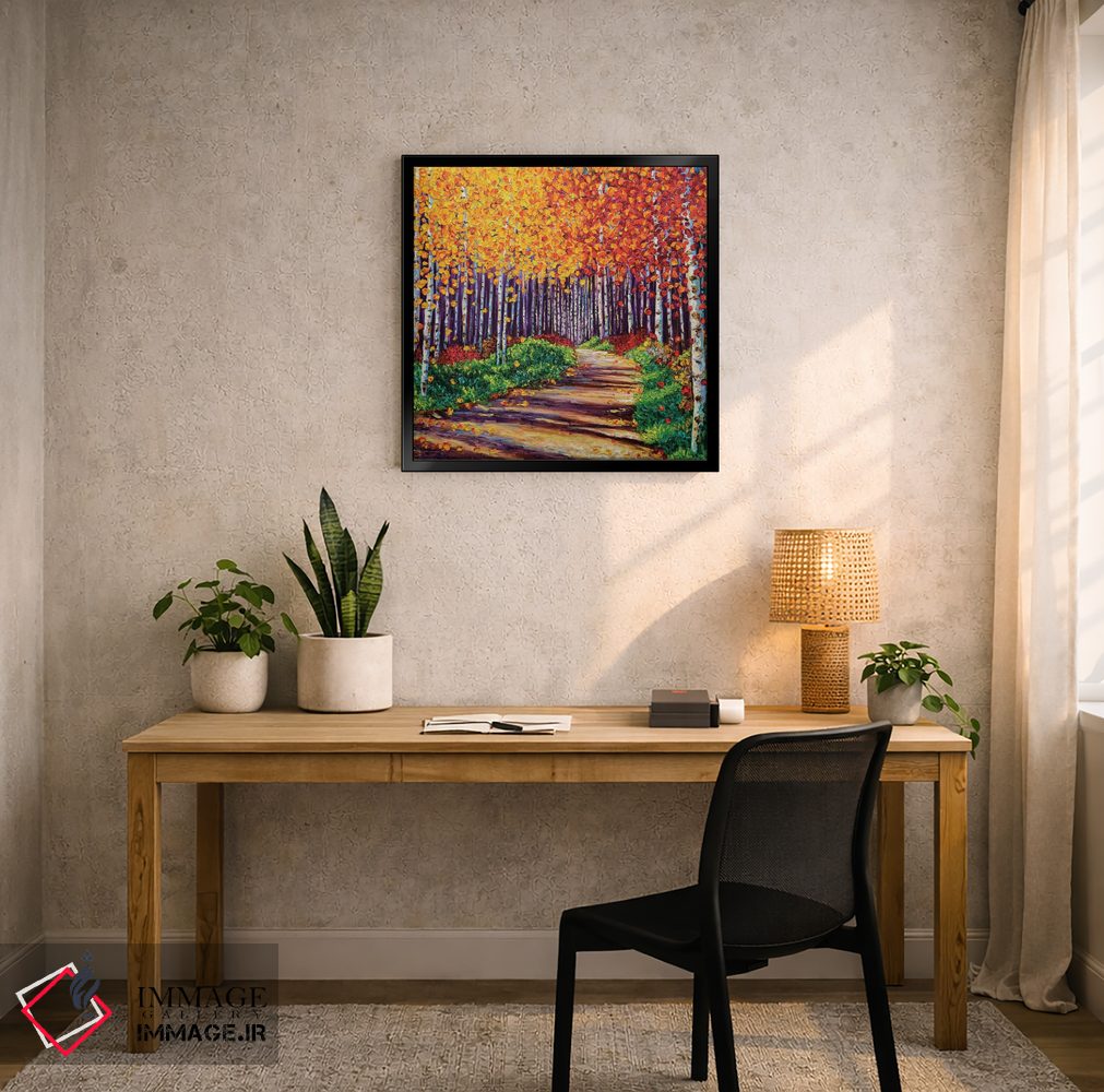 تابلو دکوراتیو جنگل پیچیده اثر کیمبرلی آدامز - D5B