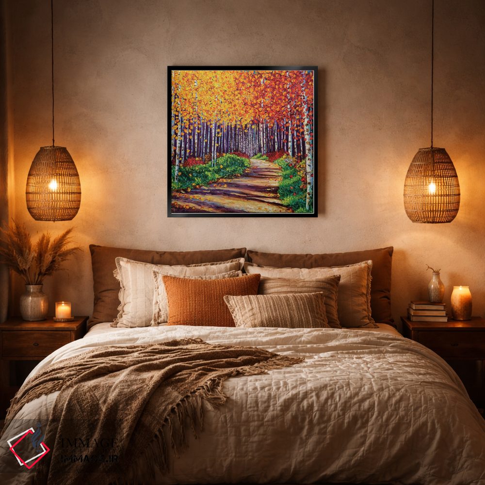 تابلو دکوراتیو جنگل پیچیده اثر کیمبرلی آدامز - D6B