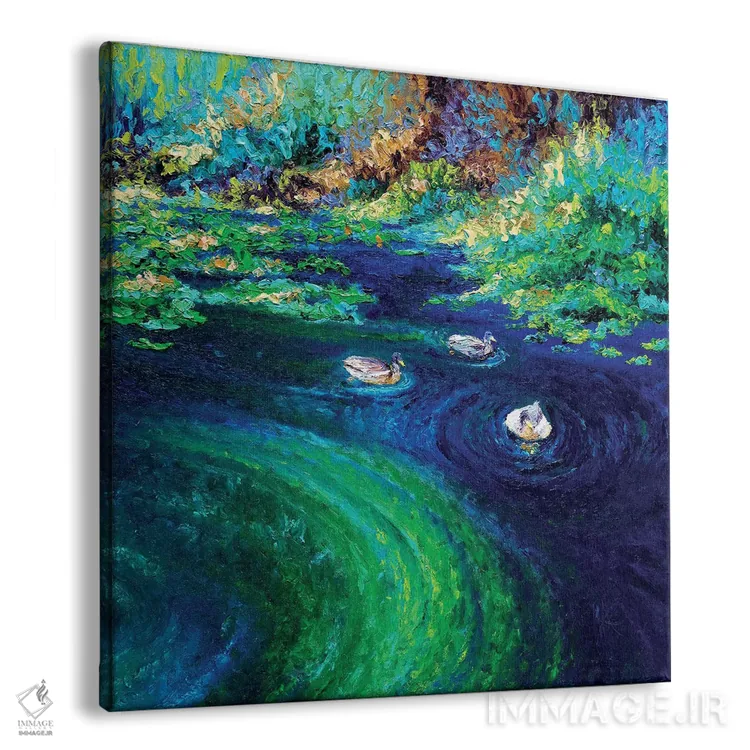 تابلو دکوراتیو پانل بازتابی دو اثر کیمبرلی آدامز - نمای پرسپکتیو محصول