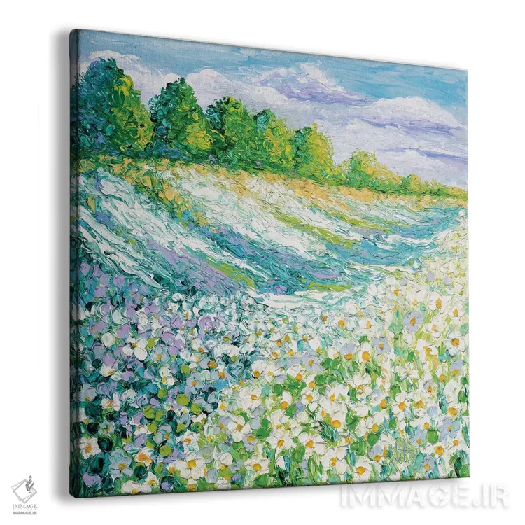 تابلو دکوراتیو روزهای تابستانی اثر کیمبرلی آدامز - نمای پرسپکتیو محصول