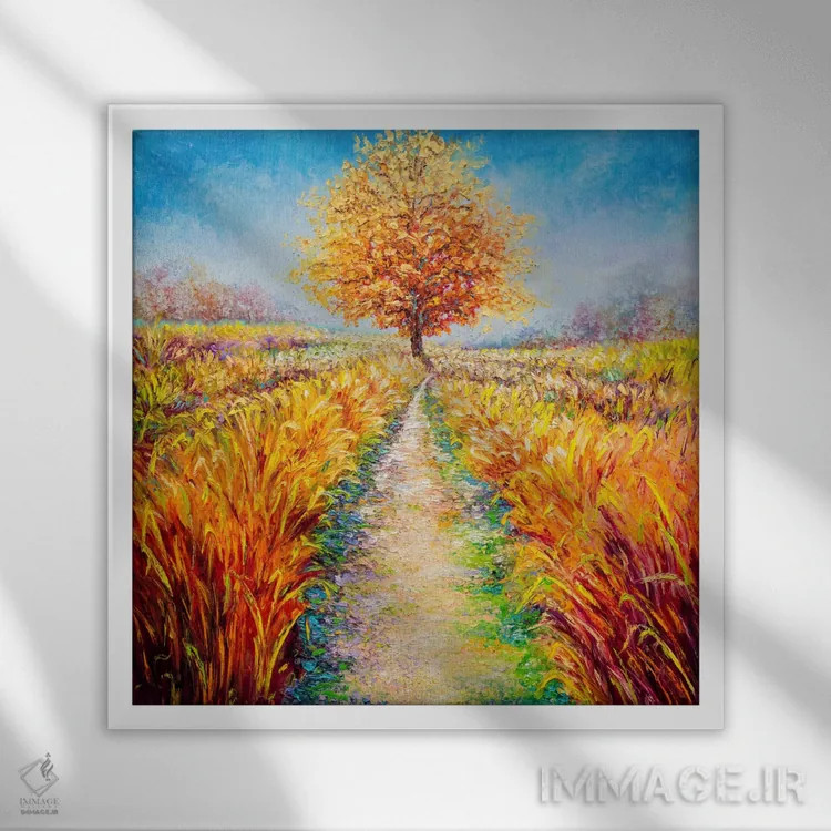 تابلو دکوراتیو شجاع اثر کیمبرلی آدامز - نمای قابدار سفید