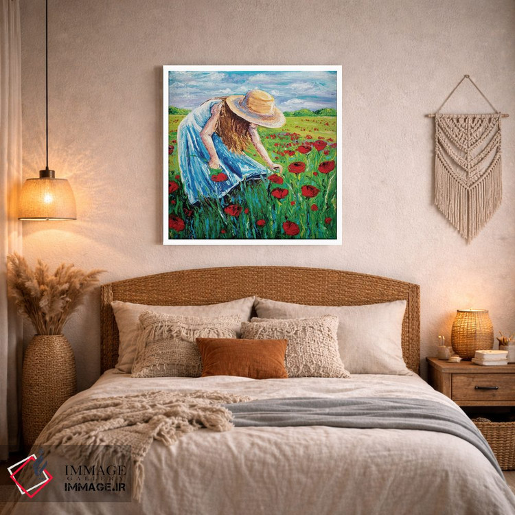 تابلو دکوراتیو شکوفه اثر کیمبرلی آدامز - D3W