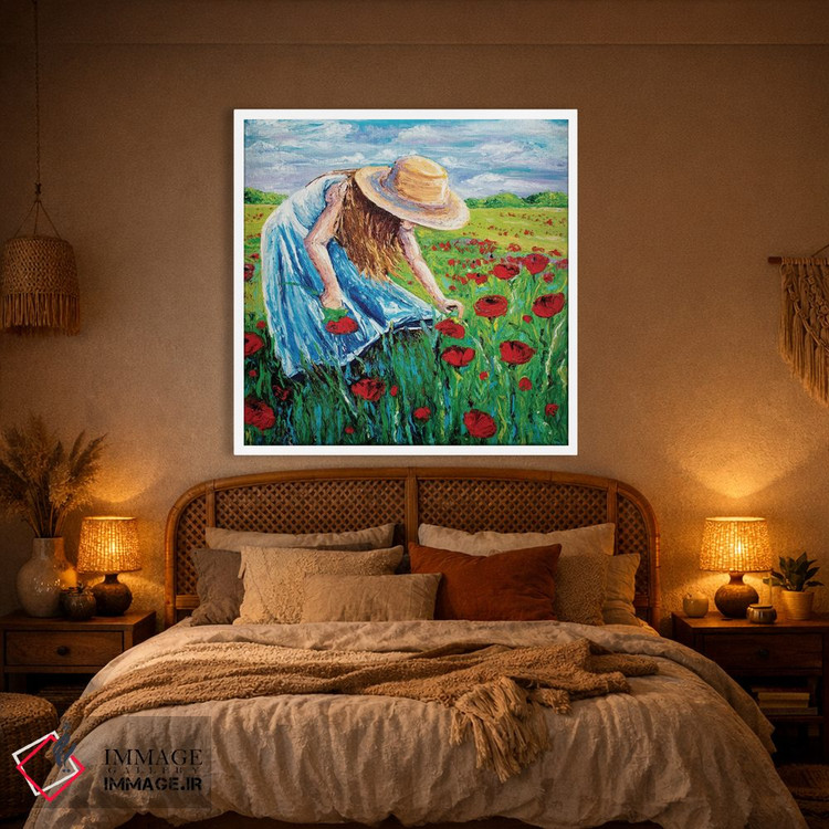 تابلو دکوراتیو شکوفه اثر کیمبرلی آدامز - D1W