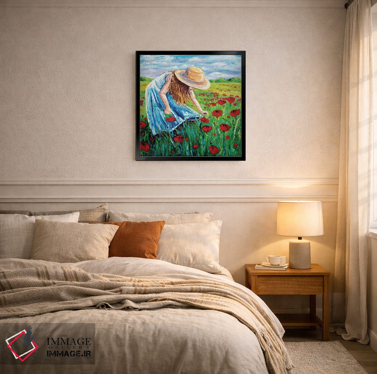 تابلو دکوراتیو شکوفه اثر کیمبرلی آدامز - D6B