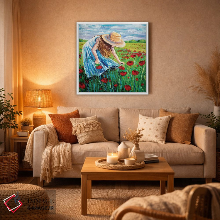 تابلو دکوراتیو شکوفه اثر کیمبرلی آدامز - D4W