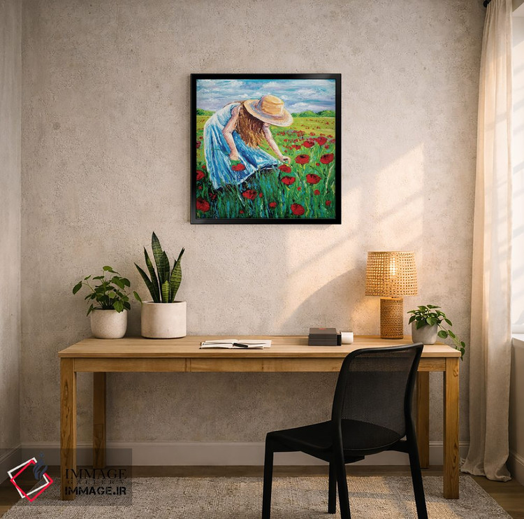 تابلو دکوراتیو شکوفه اثر کیمبرلی آدامز - D5B