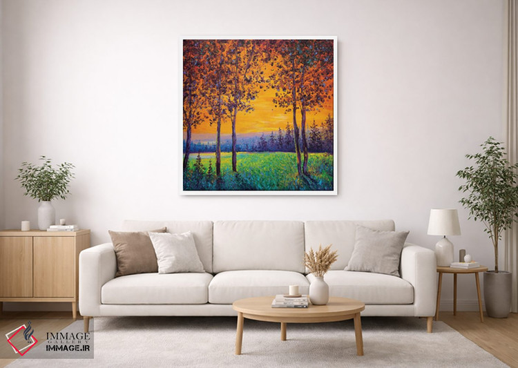 تابلو دکوراتیو غروب آفتاب اثر کیمبرلی آدامز - D1W