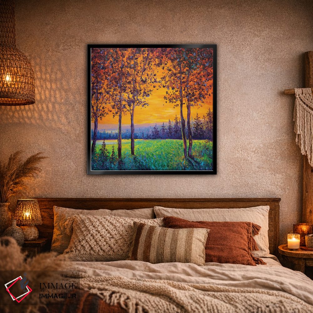 تابلو دکوراتیو غروب آفتاب اثر کیمبرلی آدامز - D2B