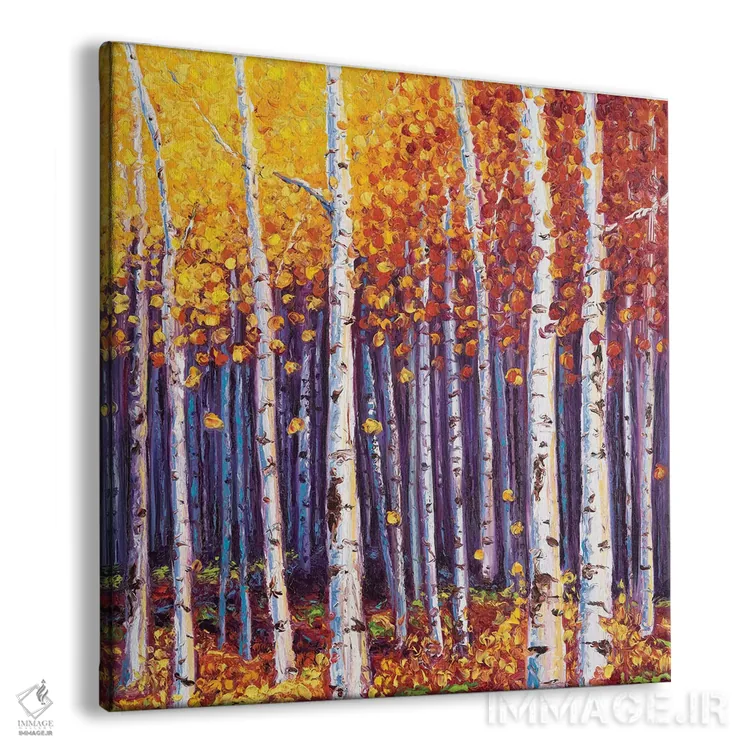 تابلو دکوراتیو زودگذری اثر کیمبرلی آدامز - نمای پرسپکتیو محصول