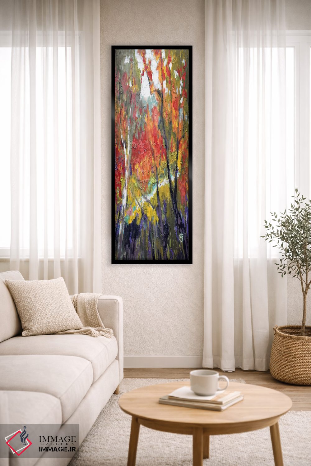 تابلو دکوراتیو جویی که از میان آن می گذرد اثر کیپ دکر - D1B