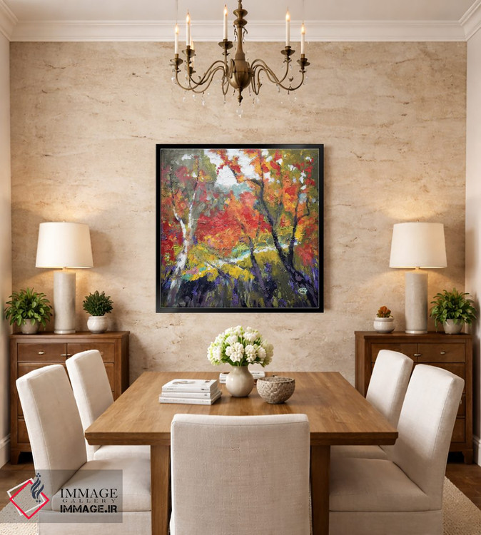 تابلو دکوراتیو جویی که از میان آن می گذرد اثر کیپ دکر - D2B