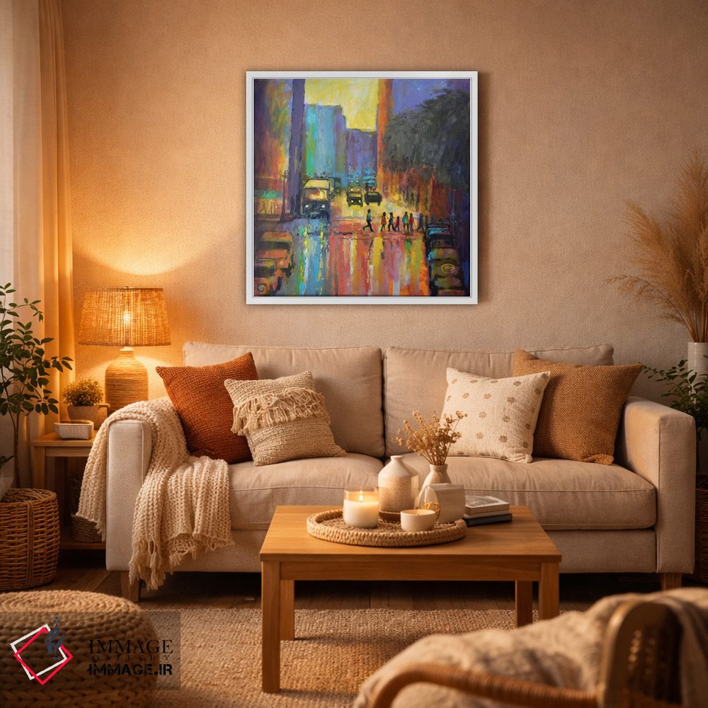تابلو دکوراتیو گذرگاه شهری I اثر کیپ دکر - D5W