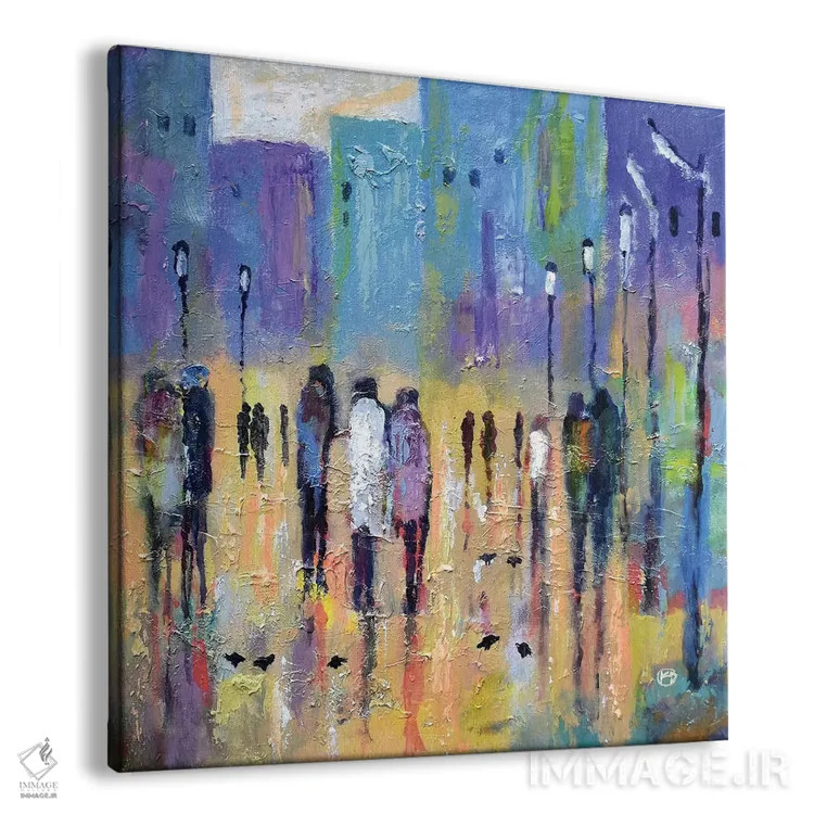 تابلو دکوراتیو بالاشهر بعد از ساعت ۷ اثر کیپ دکر - نمای پرسپکتیو محصول