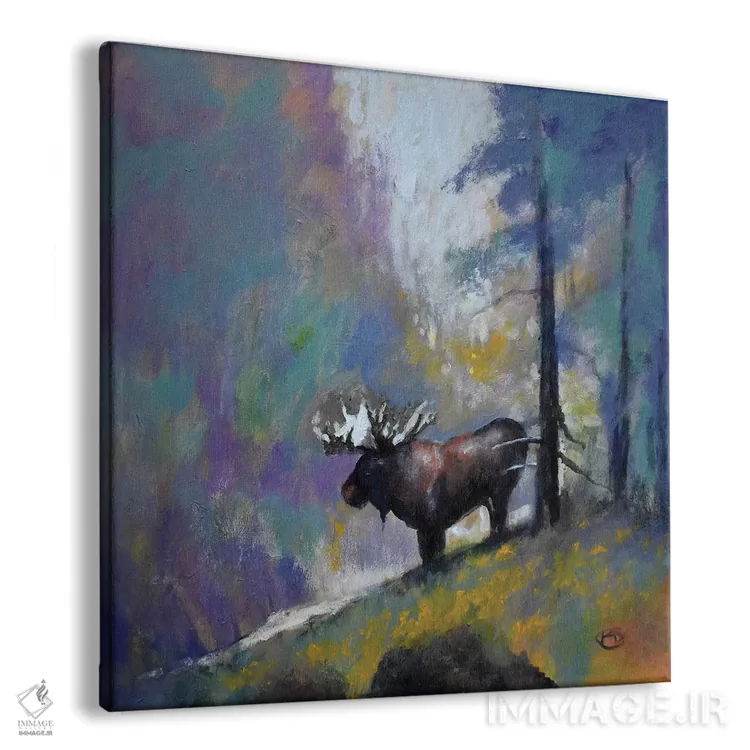 تابلو دکوراتیو شکوه اثر کیپ دکر - نمای پرسپکتیو محصول