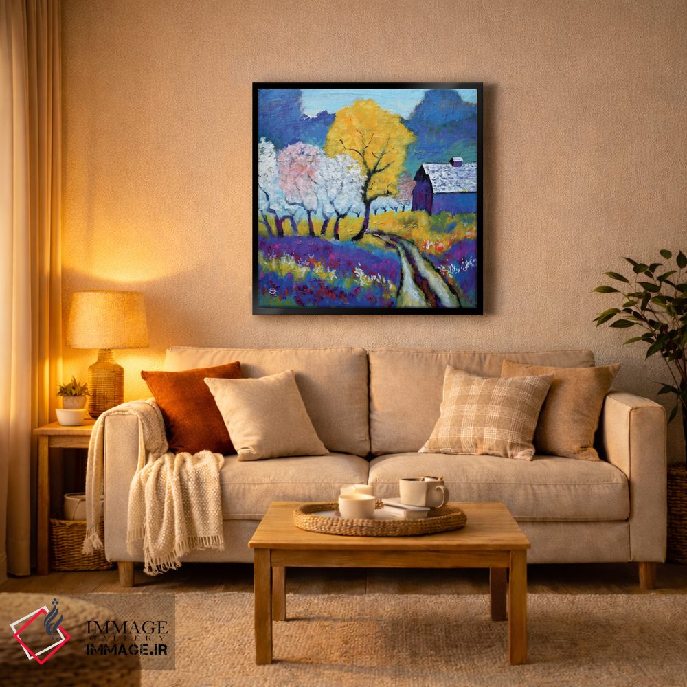 تابلو دکوراتیو جاده تامپسون اثر کیپ دکر - D3B